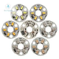 BUREGESS แอลอีดี ลูกปัดโคมไฟสี 3วัตต์5โวลต์ 5730SMD บอร์ดไฟสี แหล่งกำเนิดแสงการเปลี่ยนแปลง กลมกลมๆ ห้องนั่งเล่นในห้องนั่งเล่น