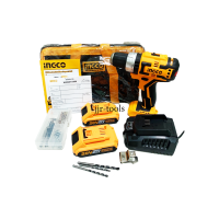 INGCO สว่านกระแทกแบตเตอรี่ไร้สาย 20V รุ่น CIDLI20608 Lithium-lon Brushless Impact Drill