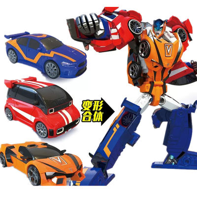 ใหม่ Tobot GRAND CHAMPION Transform รวมหุ่นยนต์ Action Figures STORM JOE AGENT TITAN Deformation Vehicle ของเล่นเด็ก Car