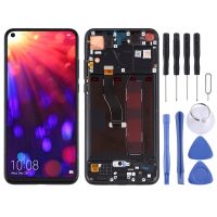 หน้าจอ LCD ของ OEM สำหรับ Huawei Honor View 20 Digitizer ประกอบครบชุดพร้อมกรอบ (สีดำ)