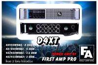 FA Model D4XT CLASS D  เครื่องขยายเสียง จาก FIRST AMP PRO เพาเวอร์แอมป์มาตรฐานสัญชาติไทย