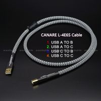 [3C electronic digital]  ญี่ปุ่น CANARE สาย HiFi USB USB ประเภท A ไปยัง B/usb To C/usb C To B/c To C สายข้อมูลเสียงสำหรับ PC DAC Mobile