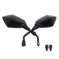 10mm Unversal Motorcycle Mirrors Black Side Rear View Mirror Motorcycle For Z900RS Tmax 500 KTM Duke 390 R1200GS FZ25 Jawa msx