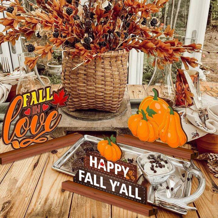 jollyboom-fall-โต๊ะไม้กลาง3ชิ้นป้ายไม้ตก-happy-fall-yall-fall-in-love-ฟักทองไม้โต๊ะยืน-decors-สำหรับวันขอบคุณพระเจ้า-fall-in-love-ตกแต่งห้องอาบน้ำเจ้าสาว