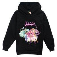 2-13Y Girl Boys Anime LoliRock Print Thin Hoody 11 Color T-Shirt Children Cotton T Shirt Kids Cartoon Clothing Long Sleeve Tops