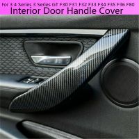 2PCS Car Interior Door Handle Cover for BMW 3 4 Series 3 Series GT F30 F31 F32 F33 F34 F35 F36 F80