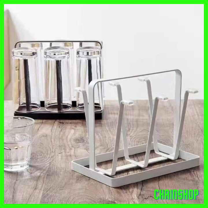 [IRON SIX CUP HOLDER] Iron Six Cup Holder Water Cup Rack