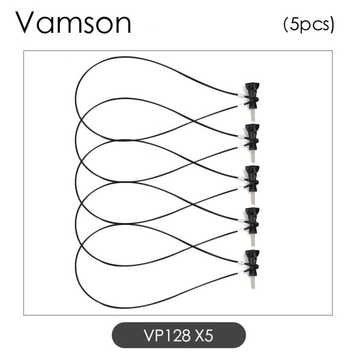 vamson-สายคล้องสแตนเลสสำหรับ-gopro-hero-10-อุปกรณ์เสริม60ซม-สำหรับ-gopro-10-9-8-7-6-5-4-insta360สำหรับกล้องแอคชั่นแคมเมรา-dji