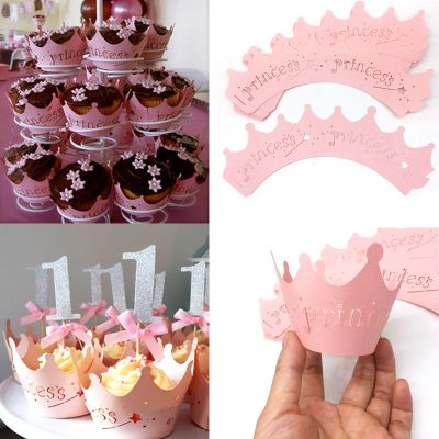 【CC】 10pcs Pink Wrappers Cases for Wedding Christening Baby Birthday Shower Decoration