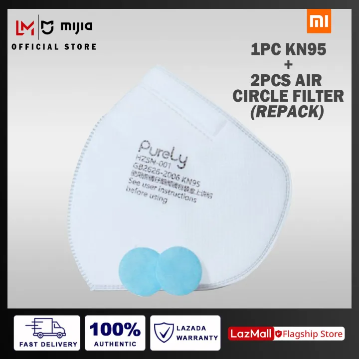 Replacement Filters For Xiaomi Purely KN95 Fresh Air Mask Lazada PH