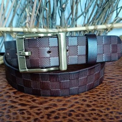 Lee is the belt leather male copper needle agio layer leather belt senior leisure belt restoring ancient ways of middle-aged and young men --npd230704◇✼