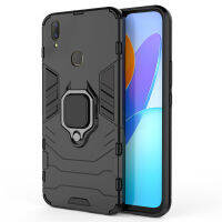 เคส Vivo Y85 Case ชุดเกราะกันกระแทก Slim Rugged Hybrid Hard Plastic + Tpu Bracket Magnet 360 Ring Holder ฝาหลัง