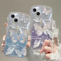 เคสสำหรับ Huawei Y9S NOVA7i NOVA7 NOVA7SE NOVA8 NOVA9 NOVA9SE NOVA10 NOVA10PRO NOVA10SE P30 P30PRO P40 P40PRO P50 P50PRO MATE20 MATE20PRO MATE30 MATE30PRO MATE40 MATE40PRO MATE50 MATE50PRO เบาะลมป้องกันการหล่นผีเสื้อกลิตเตอร์การ์ดเคสโทรศัพท์