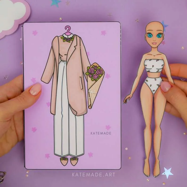 Shop Paper Doll Dress Up Book online