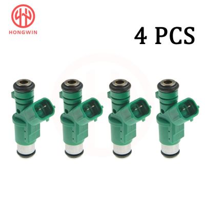 HONGWIN 4 Pcs New Fuel Injector Nozzle OEM: 01F-023 1984G0 9655833580 01F023 For Citroen C3 C2 Nemo  Peugeot 206 207 1007 Bipper