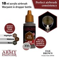 ?มีของพร้อมส่ง? Army Painter Air Oak Brown - 18ml AP-AW1124 สีอะคริลิค สูตรพ่น ใช้ร่วมกับ Airbrush Water Based Acrylic