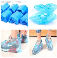 ❃ Disposable Protective Plastic Shoes Cover Thick Disposable Anti-Slip Shoe amp; Boot Covers In Stock.