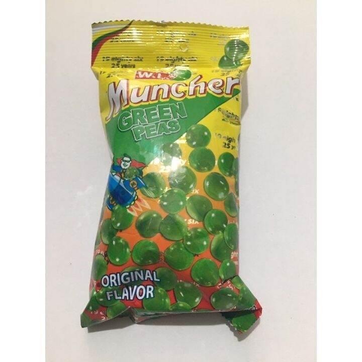 Muncher Green Peas original flavor 70g Lazada PH