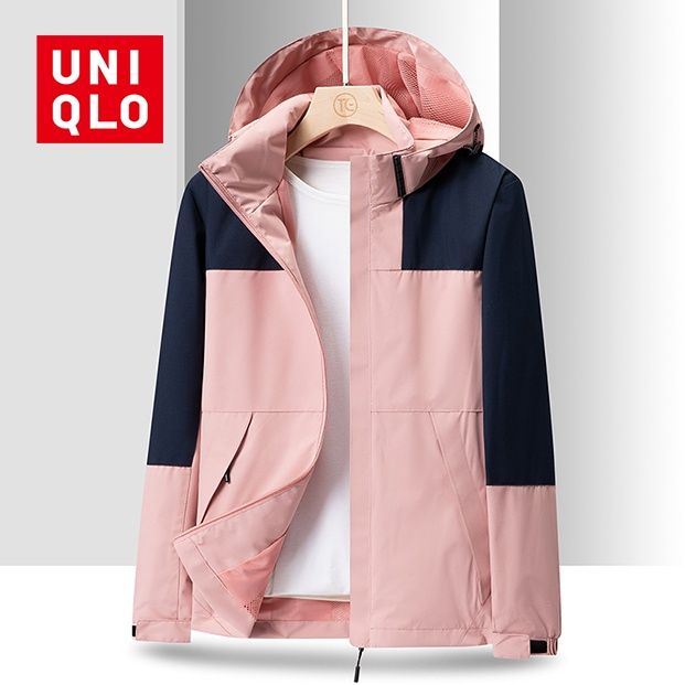 ส่งของ-uniqlo-เสื้อแจ็กเก็ตกันฝน-กันน้ํา-คุณภาพสูง-แฟชั่นฤดูใบไม้ผลิ-สําหรับผู้หญิง-2023-ไซซ์-m-5xl