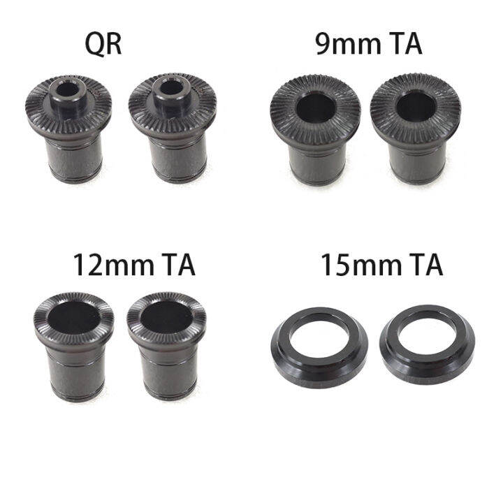 Novatec D791SB Front Hub Conversion Kits QR 5mm Side Caps 9mm 12mm 15mm