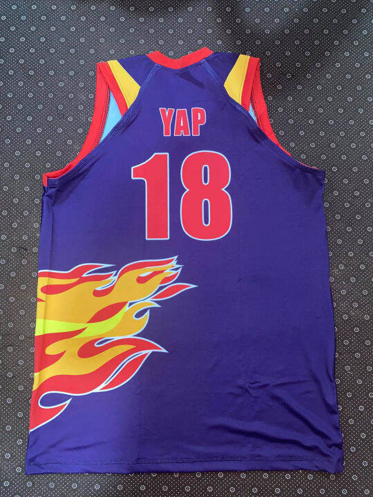 james yap rain shine 01 jersey inspired basketball | Lazada PH