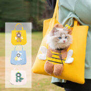Shenggao Outgoing Travel Pets Handbag Pet Carrier Bag Canvas Shoulder