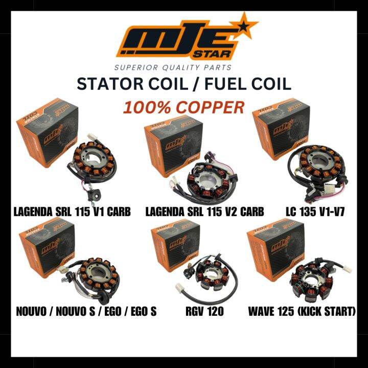 FUEL COIL LAGENDA SRL 115 STATOR COIL YAMAHA LC135 COIL LC135