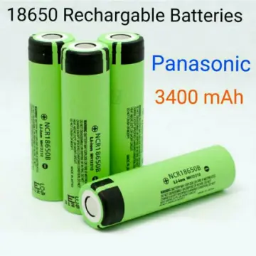 Panasonic 18650 3.7V 3400mAh NCR18650B Li-ion ipari cella akku