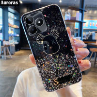 เคสมือถือสำหรับ Realme ฝาหลัง C51ประกายดาวพระจันทร์ซิลิโคนนิ่มใสเรืองแสงลายการ์ตูนสำหรับ Realme C51เคสใส่โทรศัพท์