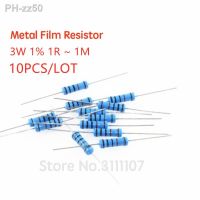 【DT】hot！ 10PCS/LOT 1  Metal Film Resistor 1R   1M 4.7R 6.8R 10R 22R 33R 1K 4.7K 10K 100K 330K  ohm Resistance