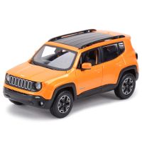 โมเดลรถยนต์ โมเดลรถเหล็ก โมเดลรถจี๊ป Renegade SUV Off-road ของเล่นสําหรับเด็ก สเกล 1:24