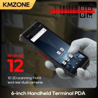 ขั้วมือจับพีดีเอแอนดรอยด์12 OS Honeywell 2D เครื่องสแกนบาร์โค้ด PDA หน้าจอสัมผัสใหญ่4G เครือข่าย Wifi บลูทูธเครื่องอ่าน NFC