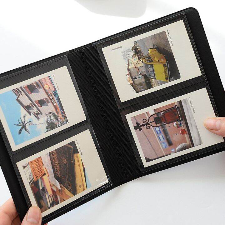 เคสใส่ภาพอัลบั้มรูปทันทีขนาดเล็ก64ช่องสำหรับ-fujifilm-instax-mini-film-7s-8-25-50s-90-instax-อัลบั้มขนาดเล็ก