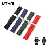 [HOT JUXLLKBKOW 514] อุทัย Z39 Watch Bands สีที่บริสุทธิ์สายรัดซิลิโคน20มิลลิเมตร22มิลลิเมตร24มิลลิเมตรนาฬิกาวงยางผู้ชาย39; S อุปกรณ์เสริมสาย