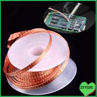 ZTTEBE ลบ การซ่อมแซม BGA เครื่องมือ การกำจัดบัดกรีดีบุก Desoldering Braid Tape ไส้ตะเกียงบัดกรี ลวดทองแดงบัดกรี