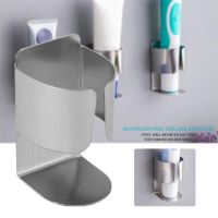 1Pc Stainless Steel Electric Toothbrush Holder Toothpaste Organizer Stand Rack Wall-Mounted Holder For Home Bathroom Accessories