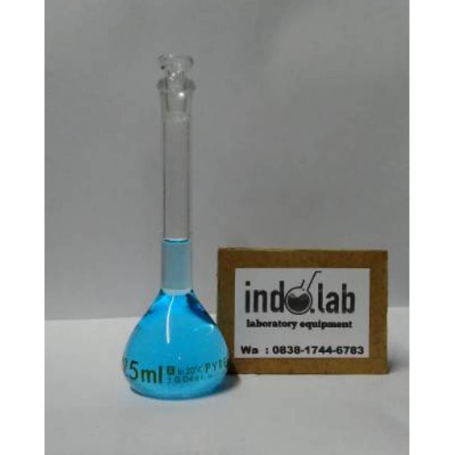 Volumetric Flask Labu Ukur 25 Ml Pyrex Lazada Indonesia 3336