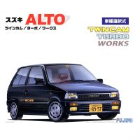 ชุดแบบจำลองย่อขนาด04630 Fujimi 1/24หุ่นประกอบสำหรับรถยนต์ Suzuki Alto Twincam/turbo/altoworks โมเดลรถยนต์สำหรับ S รุ่น Hoy DIY