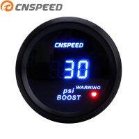 เกจวัดบูสต์เทอร์โบรถยนต์ Cnspeed 2 "52มม. 12V พร้อมเซ็นเซอร์แอลอีดีสีฟ้าดิจิตัลชิ้นส่วนรถยนต์ชุดเทอร์โบ Yc101332