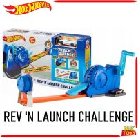 Hot Wheels รางปล่อยตัวรถ Track Builder Rev n Launch Challenge ชุดราง Hotwheels แถมฟรีรถ 1คัน งานเคลีย์สุดคุ้ม ราง hotwheel