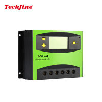 Techfine Solar Pwm Controller 24V 48V 60a Pwm เครื่องควบคุมการชาร์จพลังงานแสงอาทิตย์แบบแมนนวล Pwm สำหรับระบบพลังงานแสงอาทิตย์