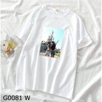 เสื้อยืดชาย - ?หุ้นท้องถิ่นG0081พลัสไซส์ผ้าฝ้ายTSHIRTBFFสตรีทวิวดิสนีย์แลนด์เลดี้กลับหวานใจBAJUKAW  KJFA