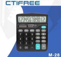 เครื่องคิดเลข Citifree M-28 พลังงานแสงอาทิตย์12หลัก