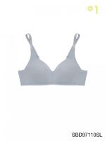 SABINA BRALESS เสื้อชั้นในไม่มีโครง รุ่น Perfect Bra รหัส SBD97110 สีเทาอ่อน