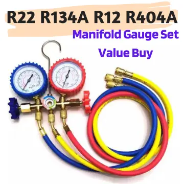 Digital Manifold Gauge Auto AC Gauges R134a R410a R12 R22 R1234YF