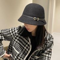 【YD】 New Soft Wool Woman Hat Foreign Womens Tweed Top Fashion Knit Bonnet