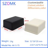 ☼ abs plastic electronics enclosure (20 pcs) 51x36x20mm szomk small control box electronic project box electronic case