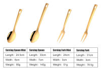 412pcs Stainless Steel Kitchen Utensils Gold Cooking Tool Long Serving Sets Scoop Spoon Fork Turner Ladle Cake Shovel