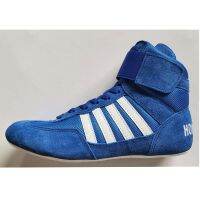 2022 wrestling shoes for unisex training SAMBO shoe rubber at the end artificial leather sneakers professional boxing shoes