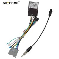 Skyfame Bnr 16pin Car Wiring Harness Adapter Canbus Box Decoder For Jeep Grand Cherokee RST Laredo Compass Wrangler Bnr-jp01